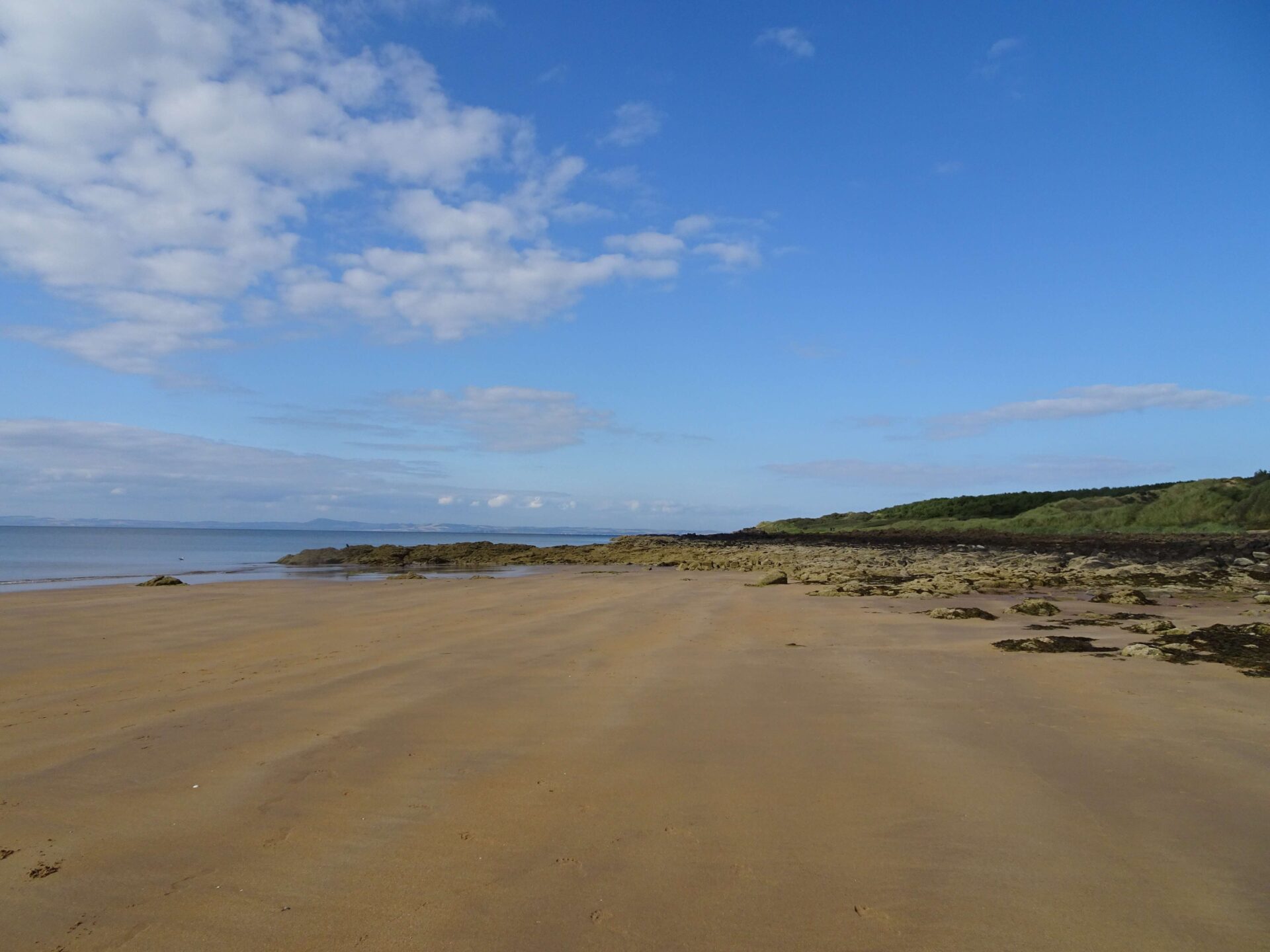 gullane beach scotland