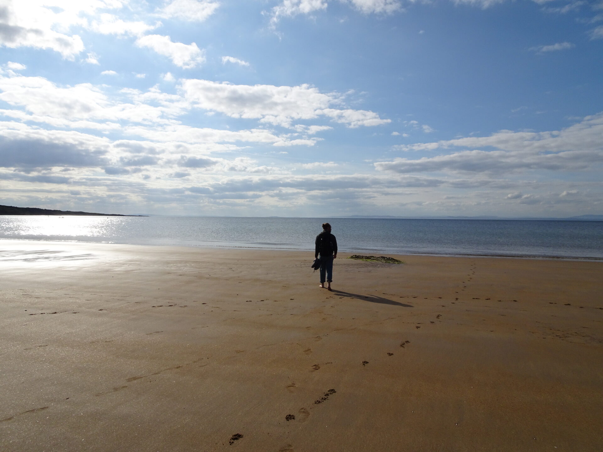 gullane beach scotland