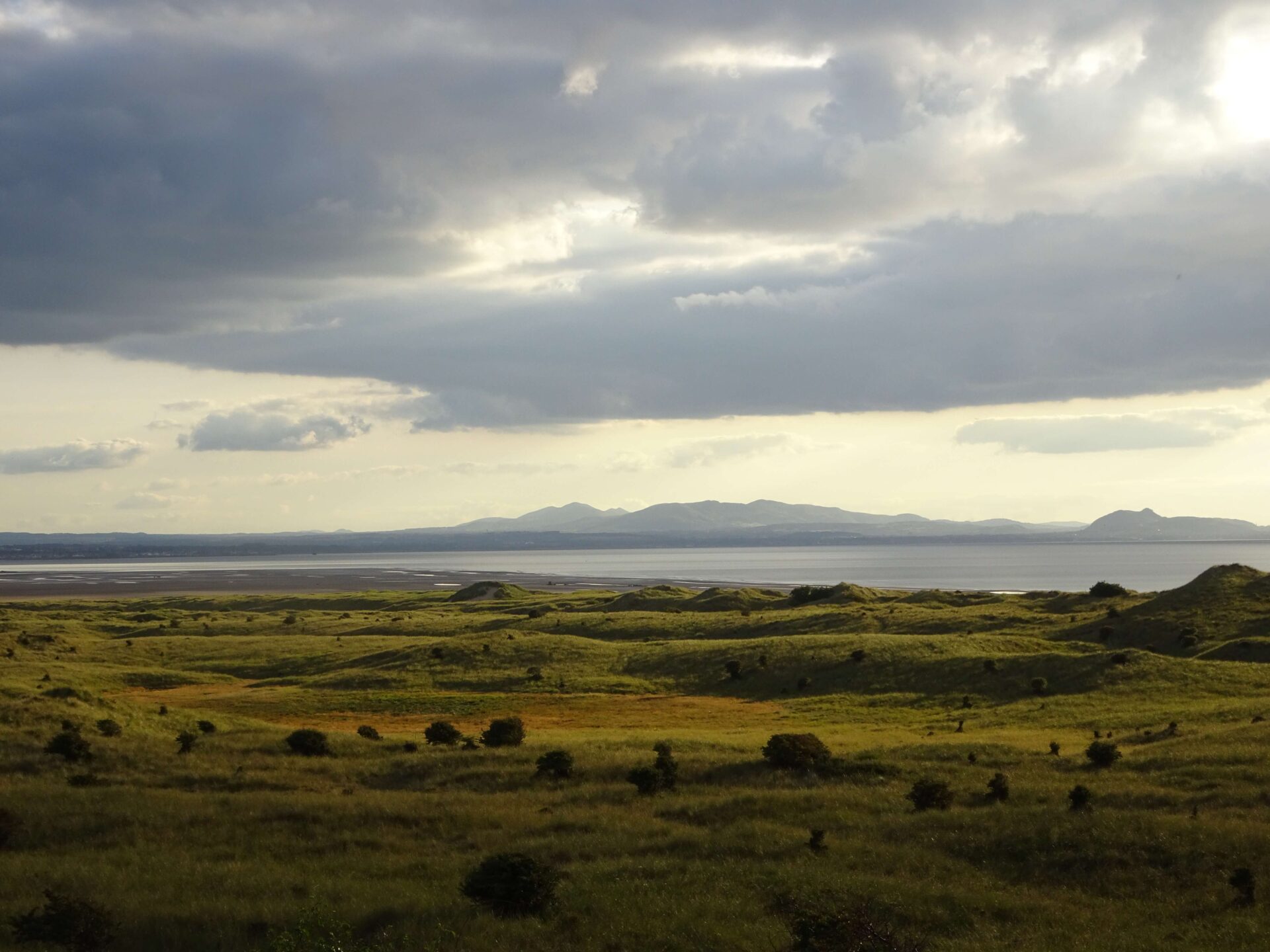 View towards Edinburgh from East Lothian