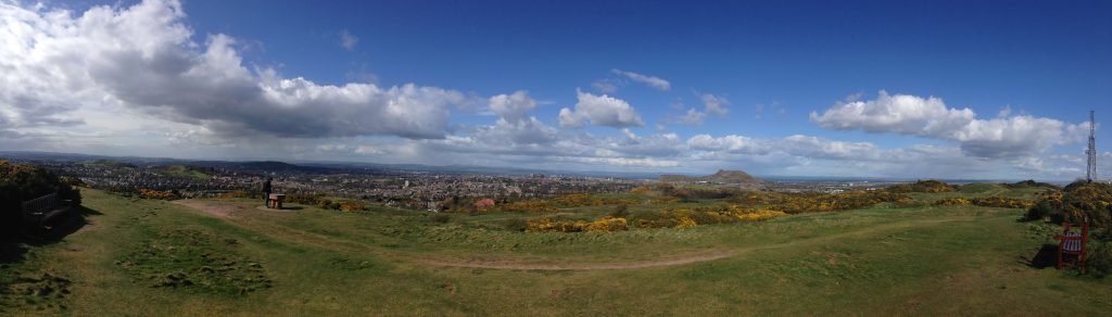 panorama braid hills edinburgh