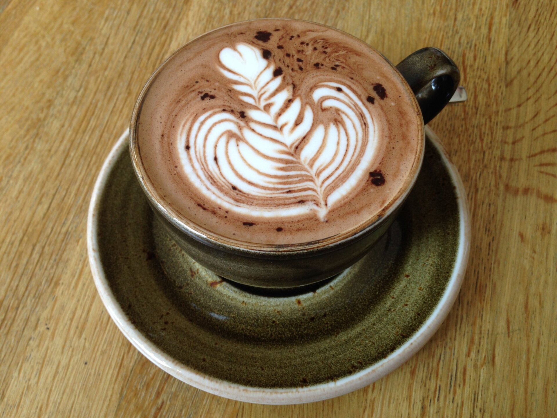 best independent coffee shops in edinburgh - cappuccino coffee