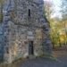 corstorphine tower entrance autumn