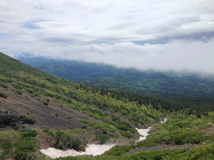 views from mount meakan hike hokkaido japan