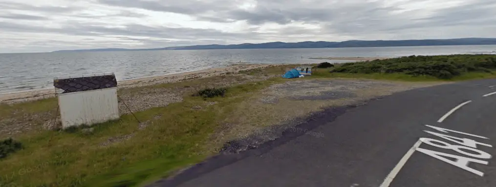 wild camping isle of arran google maps