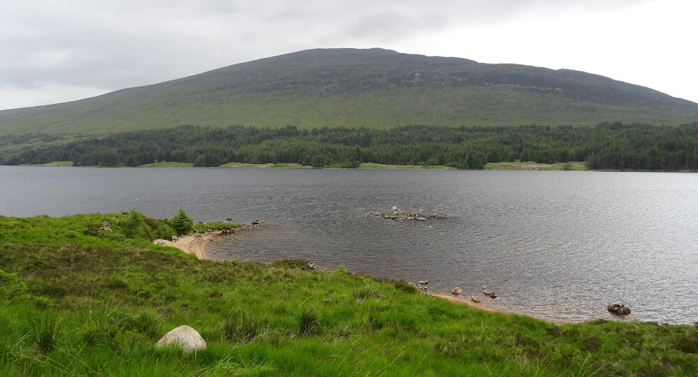 beinn na lap munro corrour loch ossian