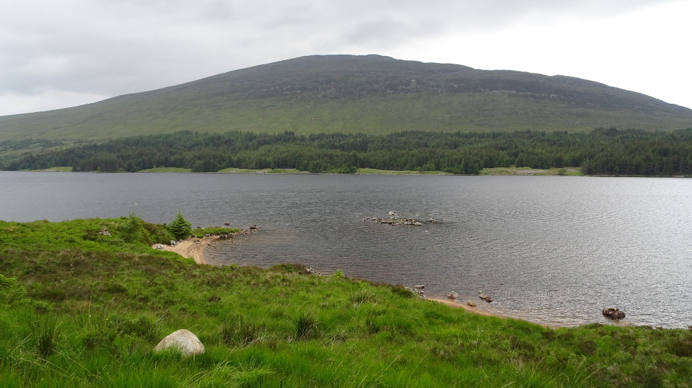 beinn na lap munro corrour loch ossian