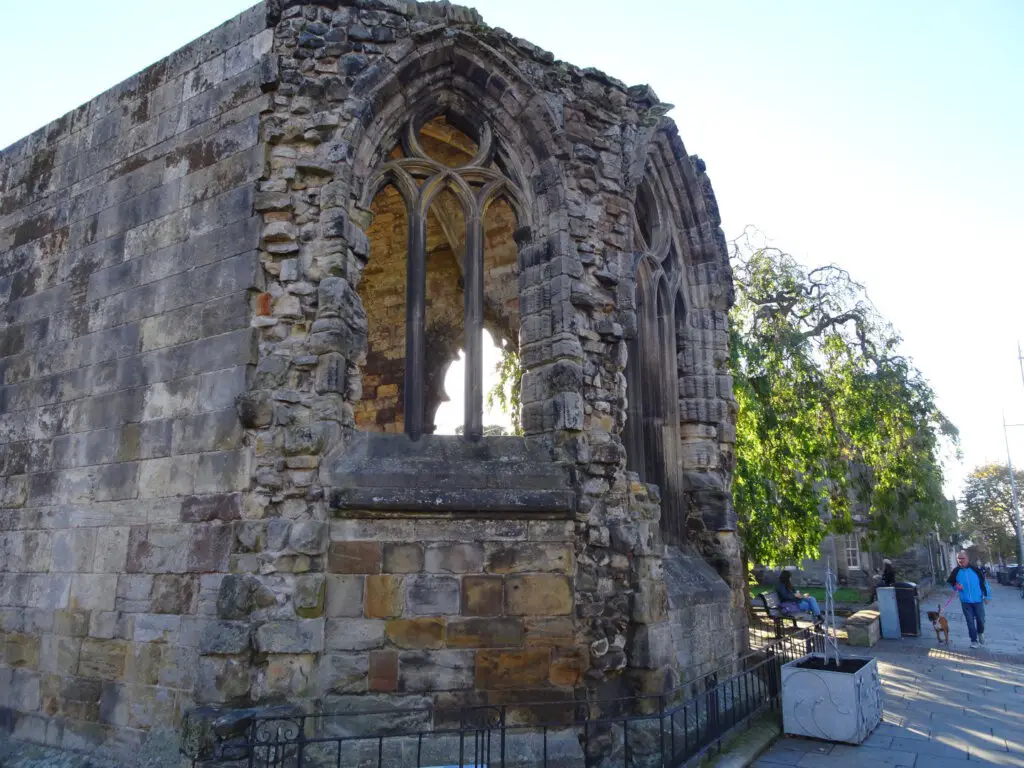 blackfriars chapel ruin st andrews fife scotland