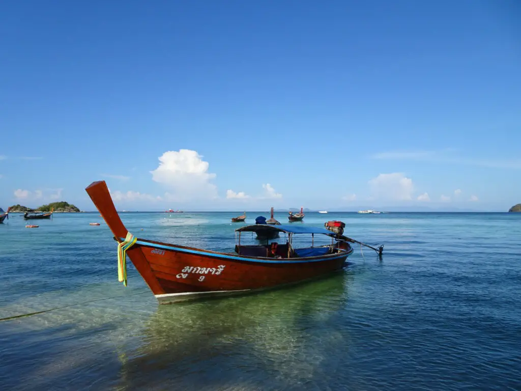 koh lipe long-tail boat thailand