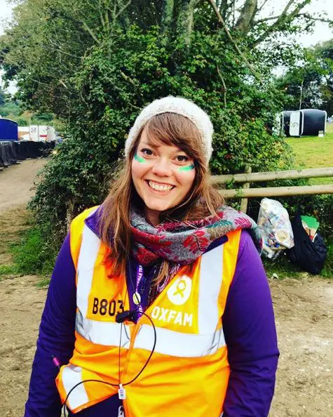 oxfam festivals team volunteering bestival steward