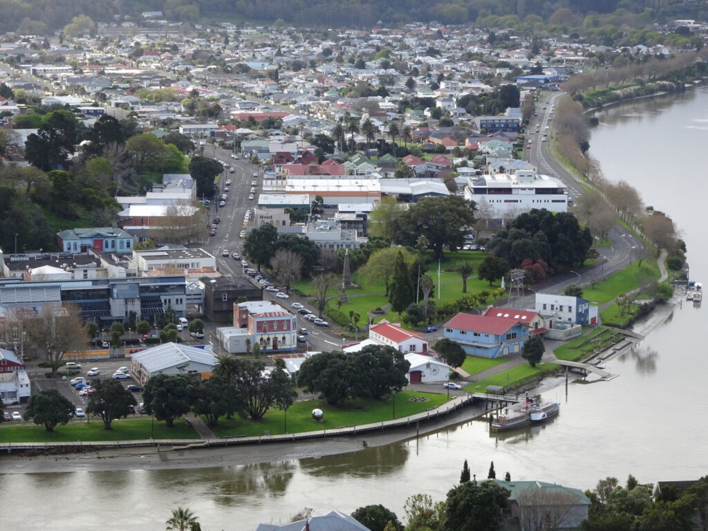 view of whanganui and whanganui river