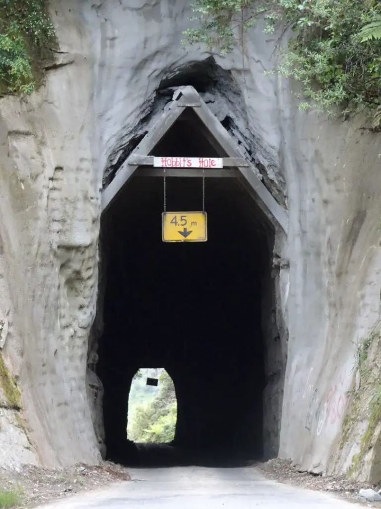 moki tunnel hobbits hole new zealand forgotten world highway road trip