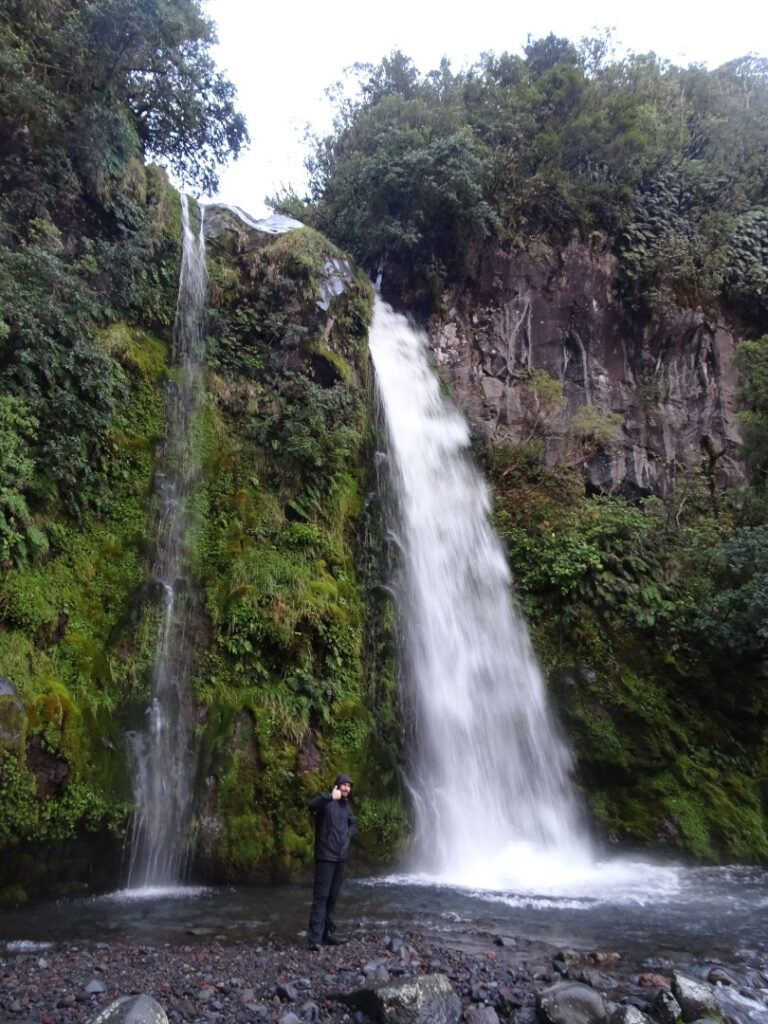 dawson falls taranaki new zealand