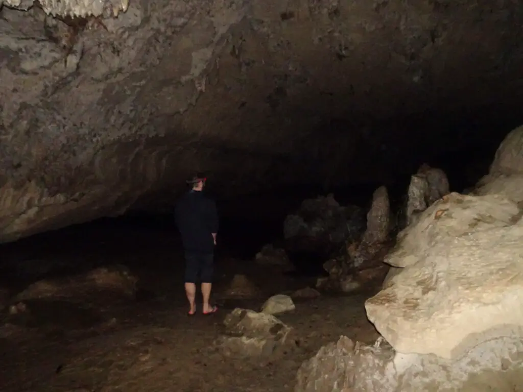 fiachra inside waipu caves