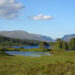 view of loch ossian corrour scotland