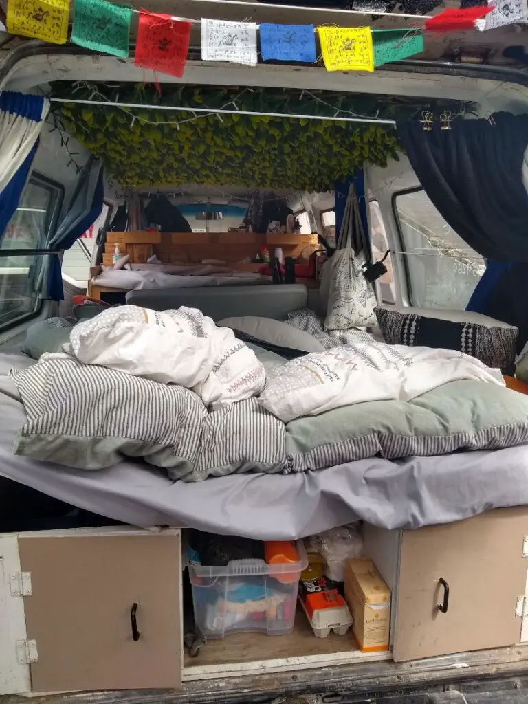 nissan caravan campervan inside
