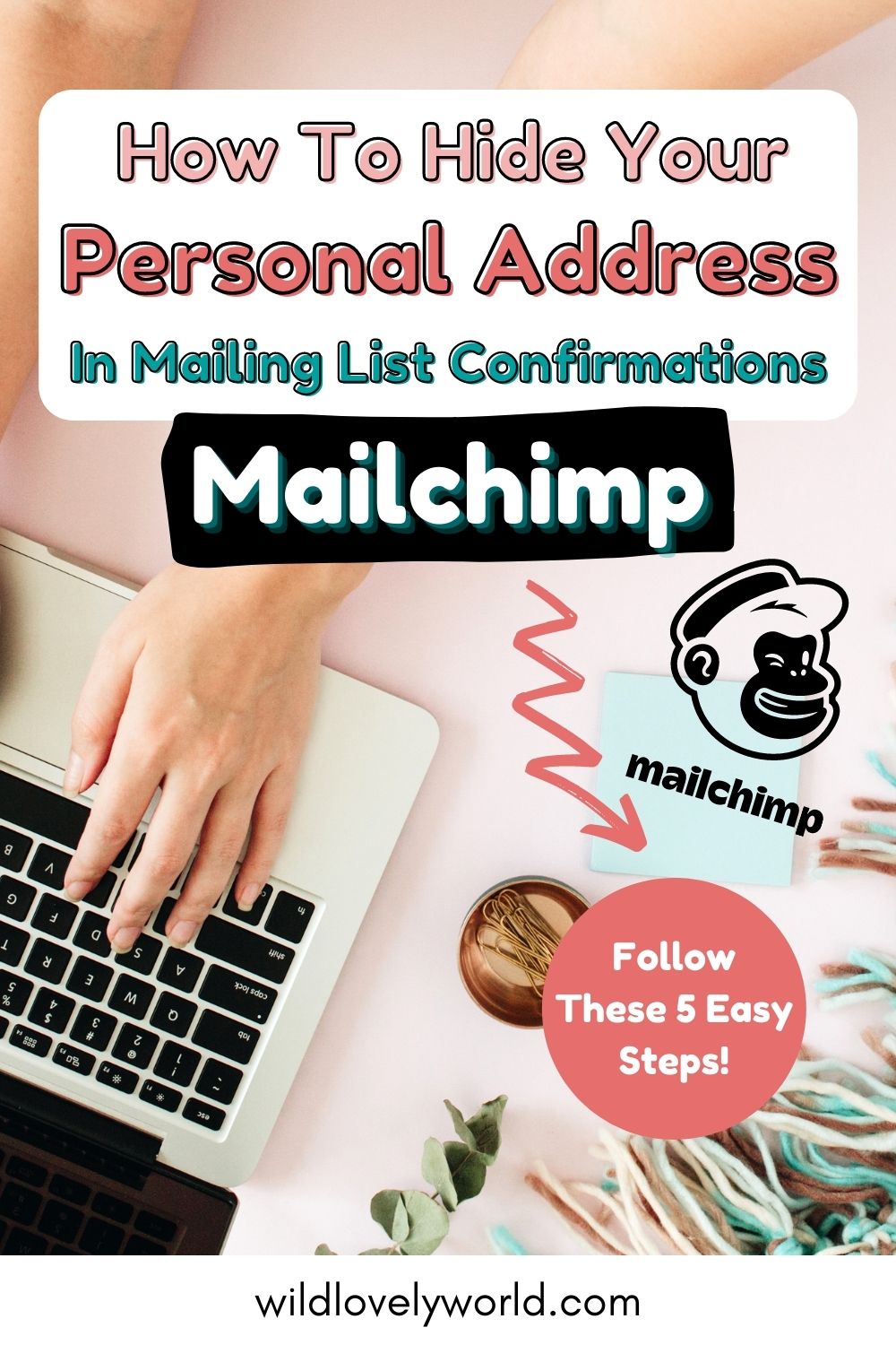 how to hide your address in mailchimp confirmations