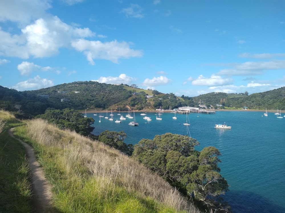 Coastal Walk From Matiatia/Matietie To Owhanake Bay waiheke island