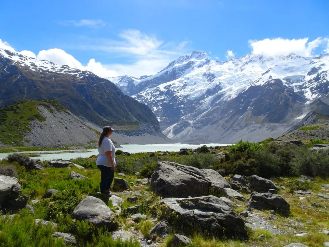 lauren in mt cook national park new zealand