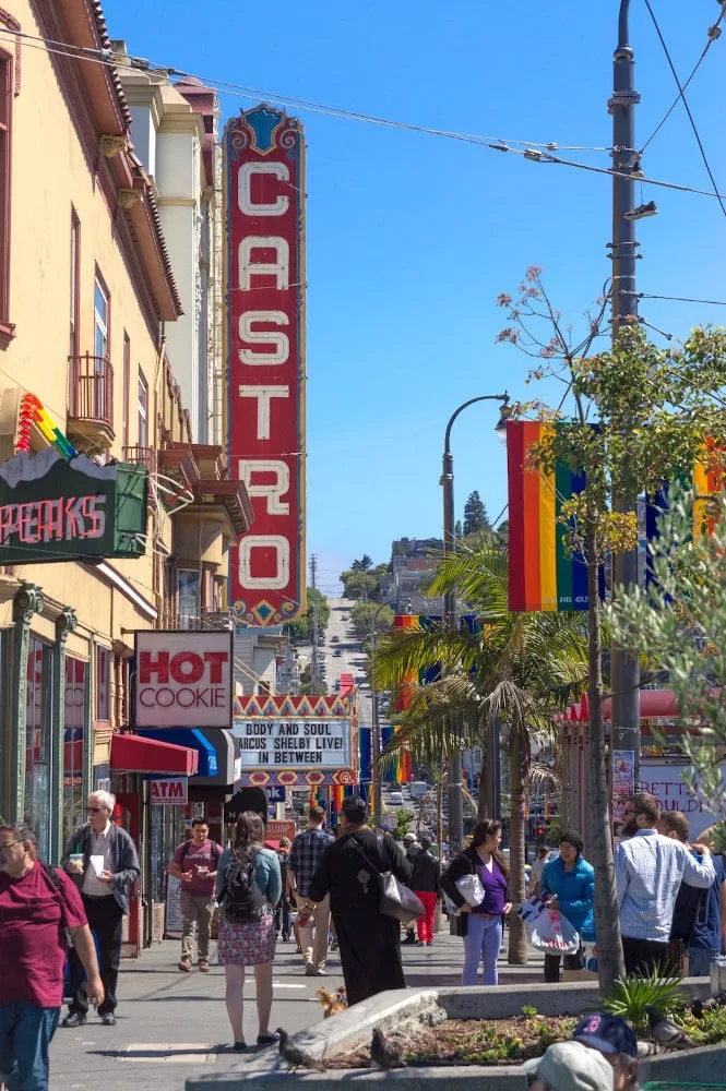 castro district san francisco usa lgbtq neighbourhood