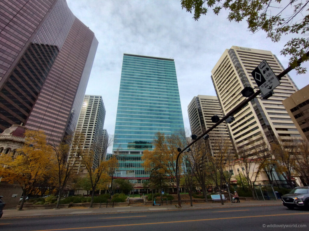 calgary downtown skyscraper buildings
