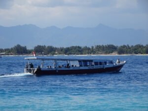 gili islands island hopping public slow boat gili trawangan gili air gili meno lombok indonesia