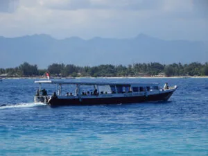 gili islands island hopping public slow boat gili trawangan gili air gili meno lombok indonesia
