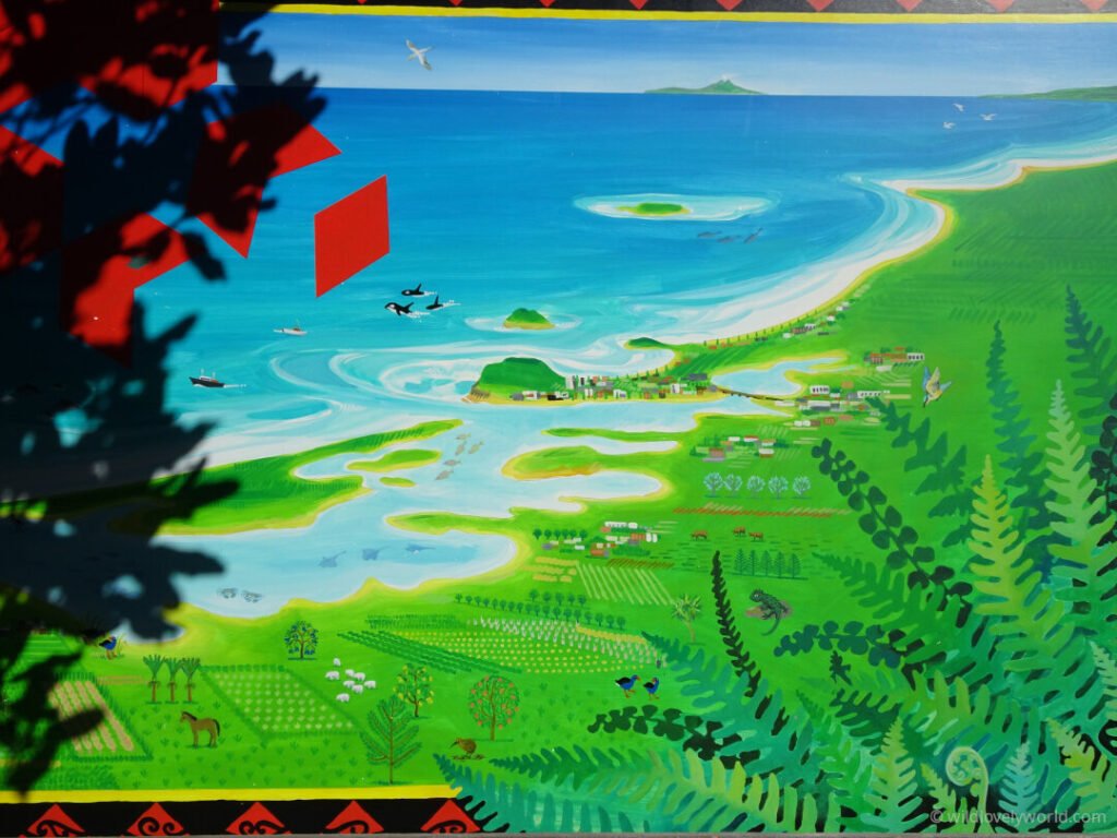 mural of bay of plenty in katikati