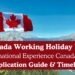 canada working holiday visa international experience canada iec application guide and timeline